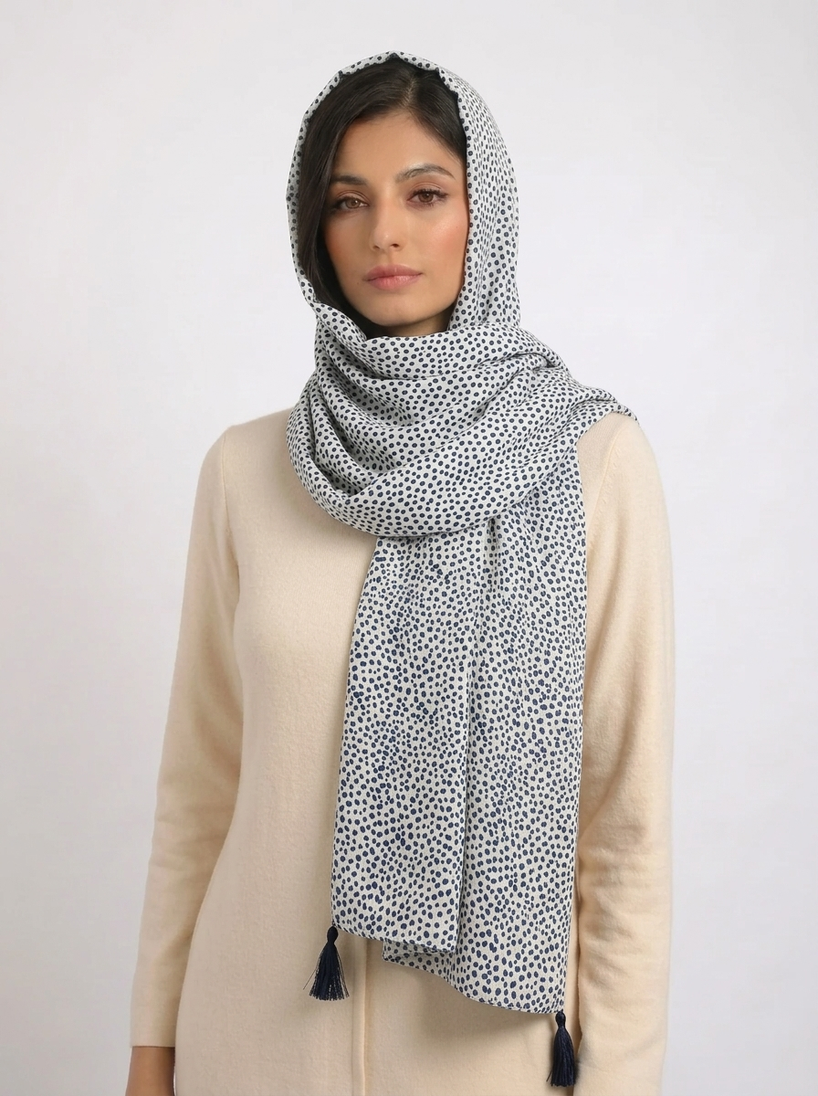 شال نخی میکس توپی کد 604 - طرح 5 - تصویر ۱۶