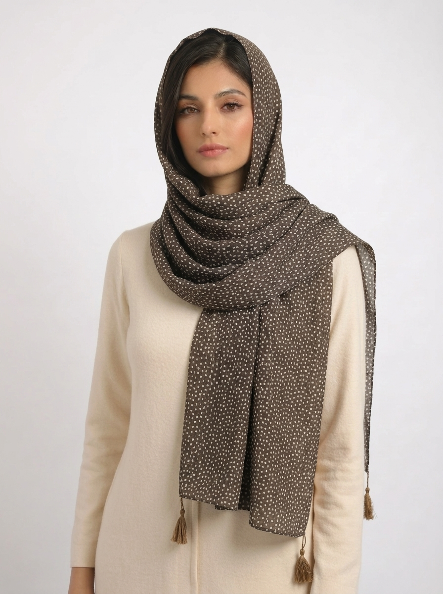 شال نخی میکس توپی کد 604 - طرح 5 - تصویر ۱۷