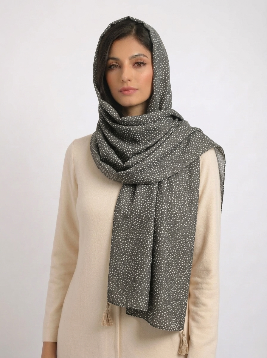 شال نخی میکس توپی کد 604 - طرح 5 - تصویر ۱۸