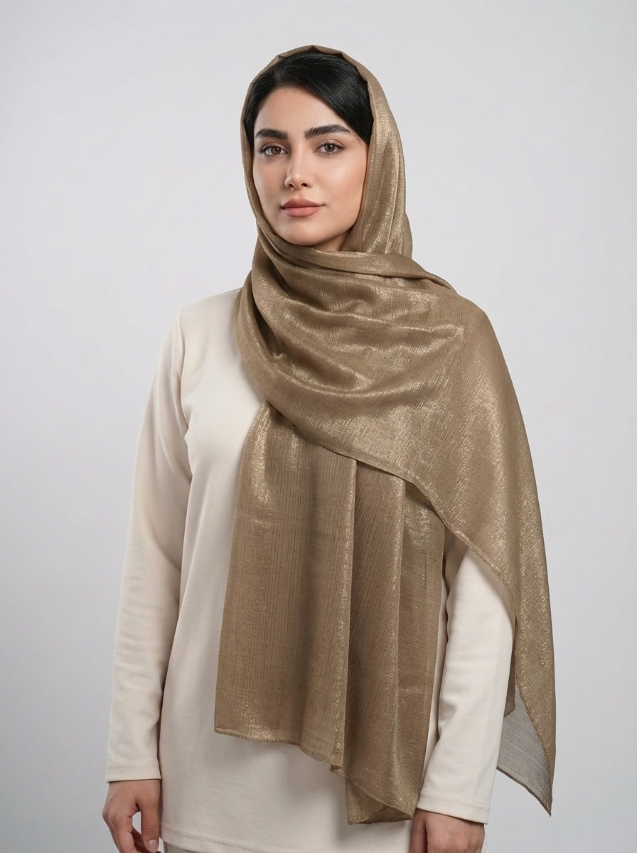 شال ژان ژان کد 548 - نسکافه ای - تصویر ۲